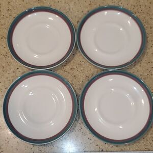 Pfaltzgraff Juniper Saucer Set of 4